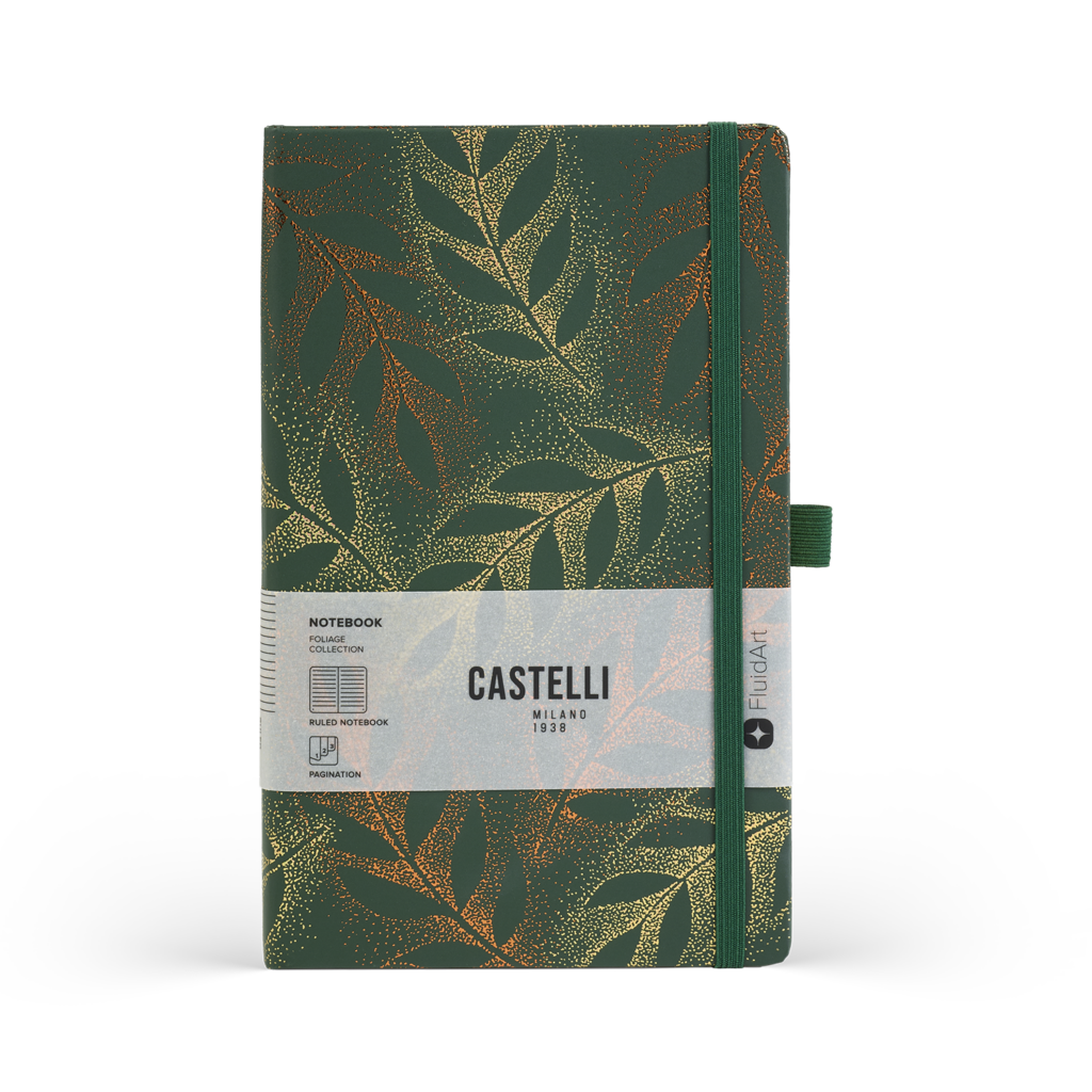 Taccuino A5 Foliage Robinia - Castelli