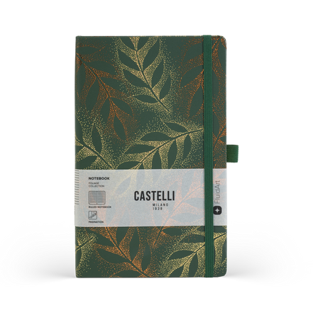 Taccuino A5 Foliage Robinia - Castelli
