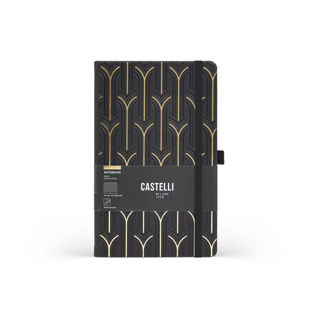 Taccuini A5 Gold Arch - Castelli