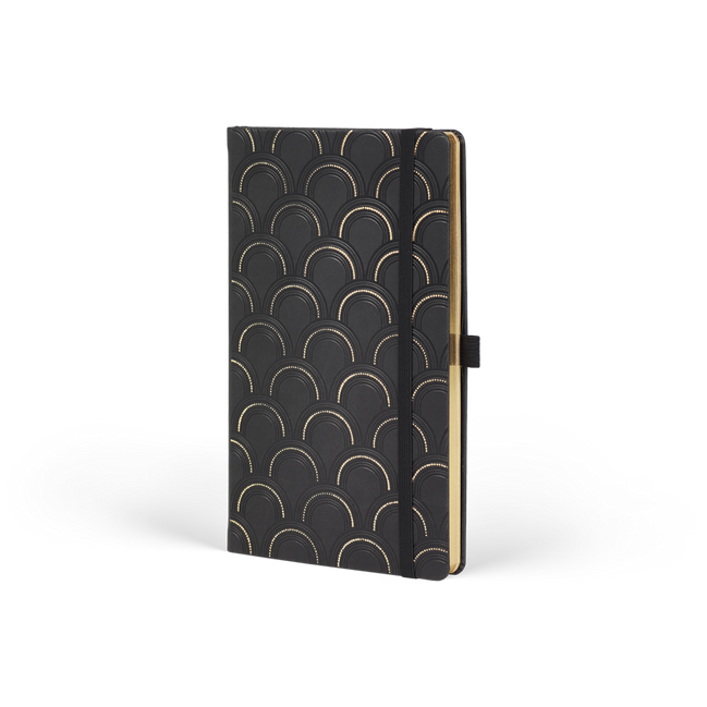 Taccuino B6 Gold Art Deco - Castelli
