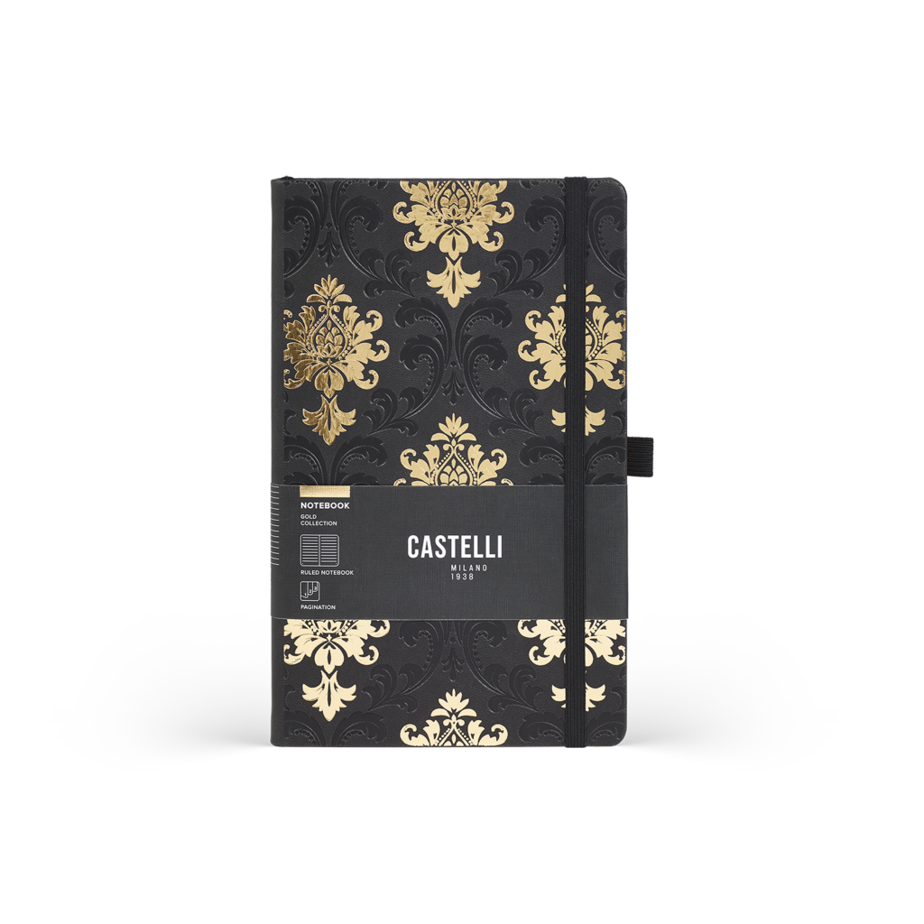 Taccuino B6 Gold Baroque - Castelli