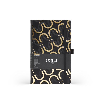 Taccuino A6 Gold Chain - Castelli