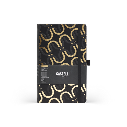 Taccuino A6 Gold Chain - Castelli