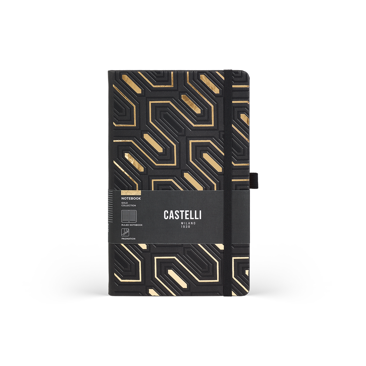Taccuino A5 Gold Obelisk - Castelli