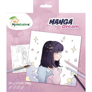 Album da colorare Manga Dream - Colora e divertiti