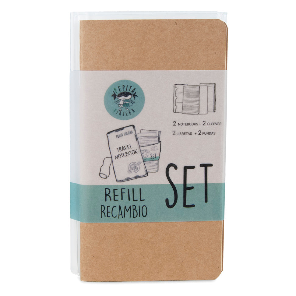 Ricarica Diario di Viaggio Pepita Viajera – Continua a scrivere le tue avventure