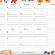 Planner pasti A4 Very Wonder