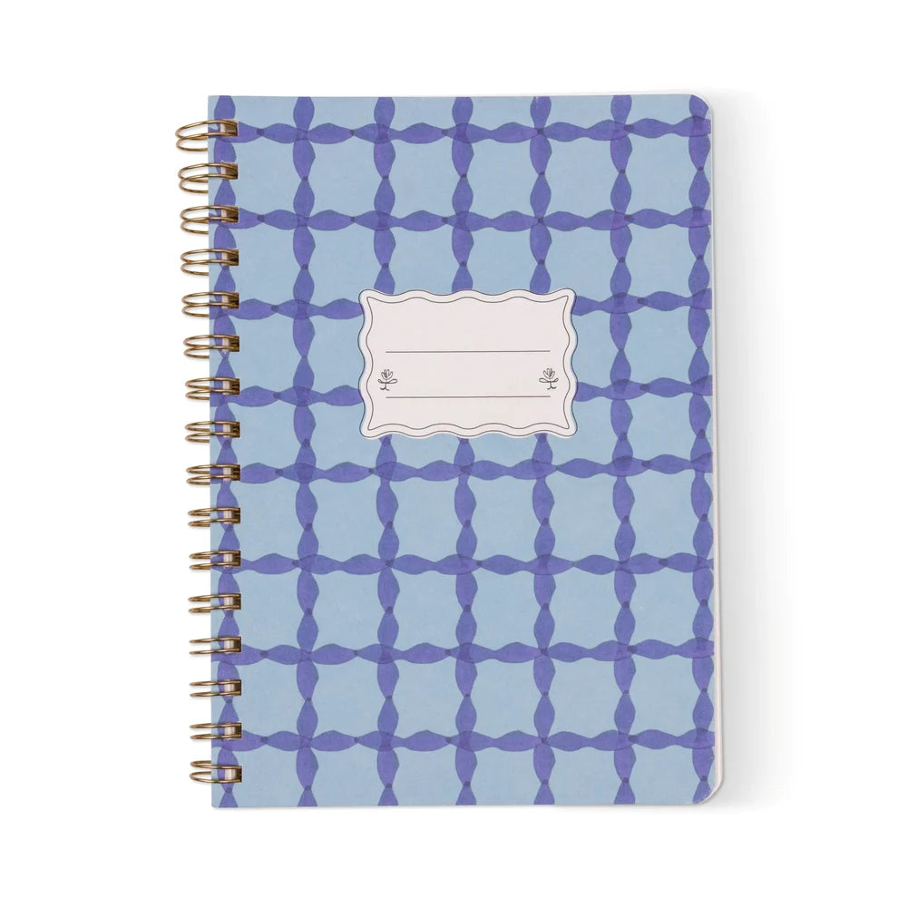 Taccuino A5 con Spirale Azzurro - Designworks Ink