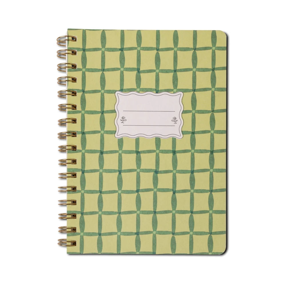 Taccuino A5 con Spirale Verde - Designworks Ink