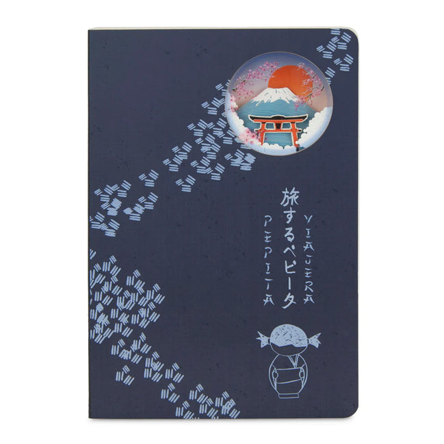 Taccuino con finestra Japan Pepita Viajera – Scrivi con bellezza, cultura e significato