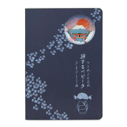 Taccuino con finestra Japan Pepita Viajera – Scrivi con bellezza, cultura e significato