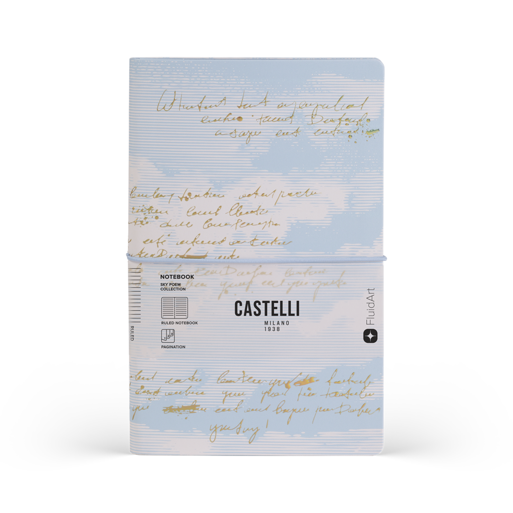 Taccuino A5 Sky Poem Clear - Castelli