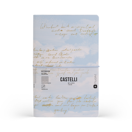 Taccuino A5 Sky Poem Clear - Castelli
