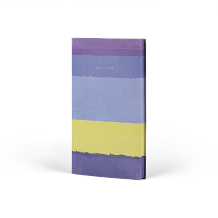 Taccuino A5 Stripes Blueberry - Castelli