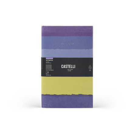 Taccuino A5 Stripes Blueberry - Castelli