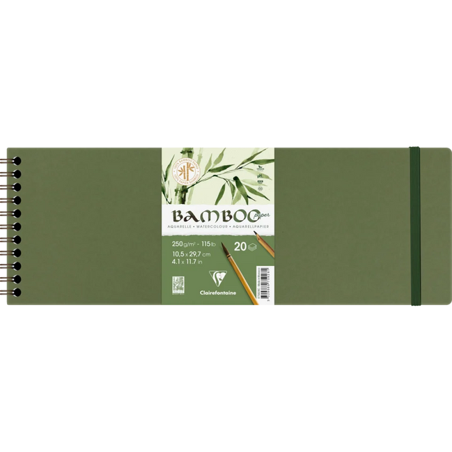 Album Bamboo per acquerello ClaireFontaine