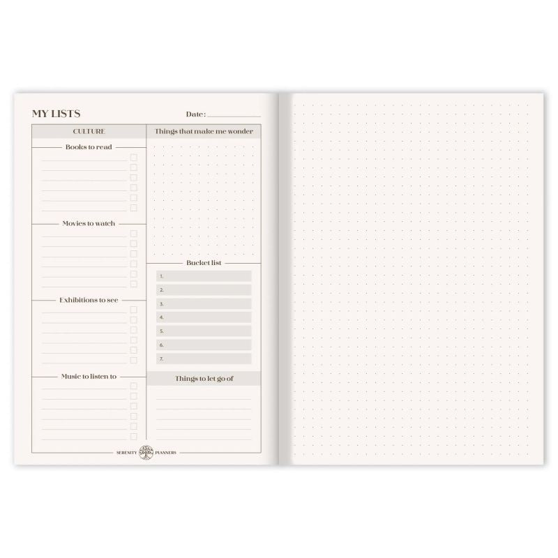 Bucket Lists Planner Inspire Claire Fontaine - Scrivi i tuoi sogni