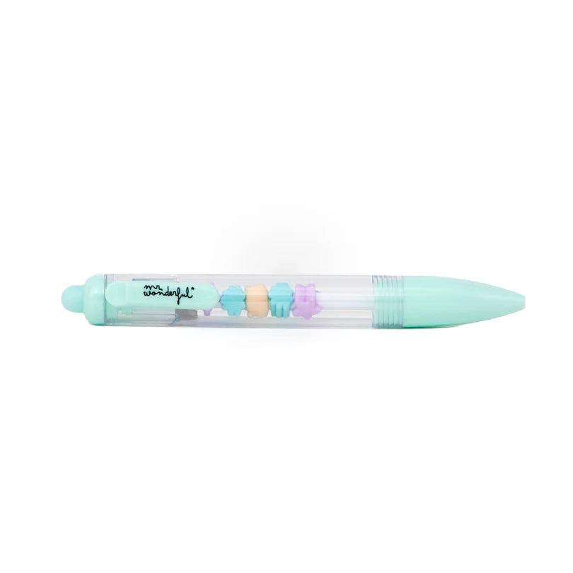 Penna a Sfera Mr Wonderful con Decorazione 3D – Scrivere Diventa Più Divertente e Creativo