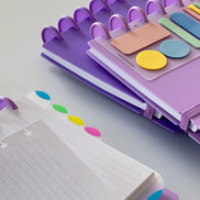 Segnalibri INGENIOX® neon con righello Carchivo - Segna, dividi e organizza con stile