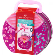 Scatola in latta borsetta pennarelli - Faber Castell