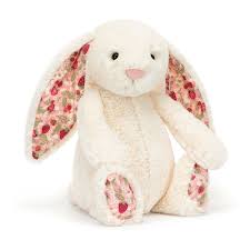 Blossom cream bunny "Berry"SMALL  - Jellycat