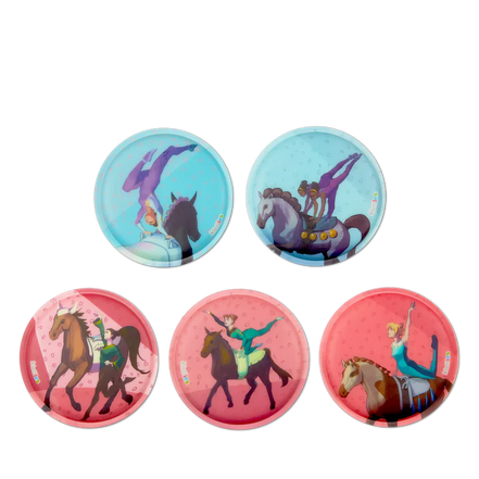 Klettie Set Vaulting Ergobag - Personalizza il tuo zaino