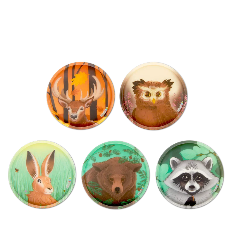 Klettie Set Forest Animal Ergobag - Personalizza il tuo zaino