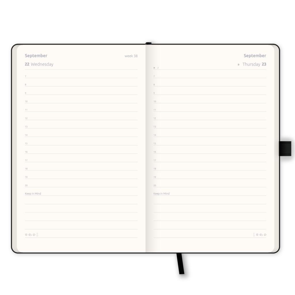 Agenda Giornaliera 2027 Rose Lilly - Castelli