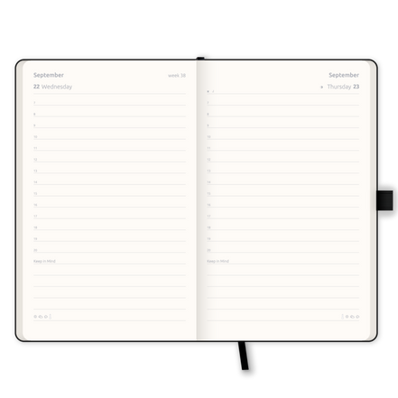 Agenda Giornaliera 2027 Rose Lilly - Castelli