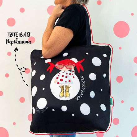 Tote Bag Pepikusama Pepita Viajera - Stile Per Ogni Giorno