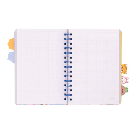 Taccuino spiralato A5 con divisori - Mr Wonderful