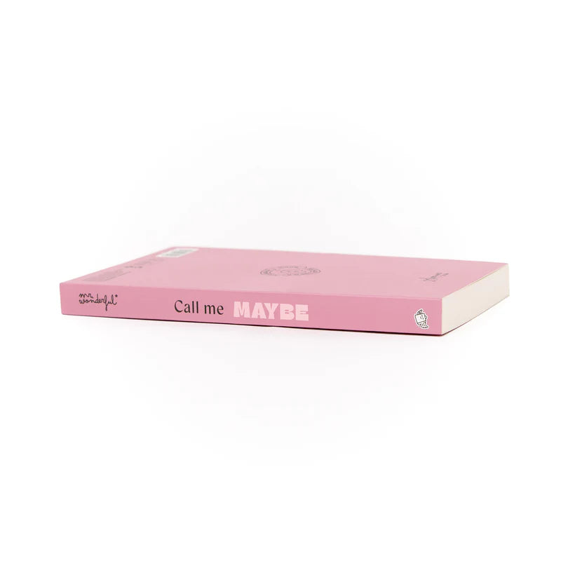 Blocco Note Mr Wonderful Call me Maybe – Idee Sempre Accese, Ovunque Tu Sia