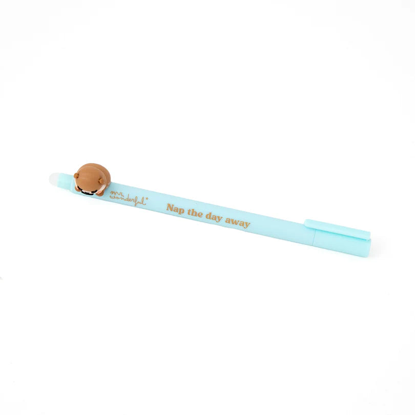 Penna Cancellabile Mr Wonderful con Lontra – Scrivi, Cancella e Ricomincia a Sognare