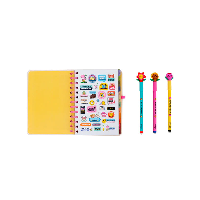 Set Agenda Settimanale 2026/2027 e 3 penne - Mr Wonderful
