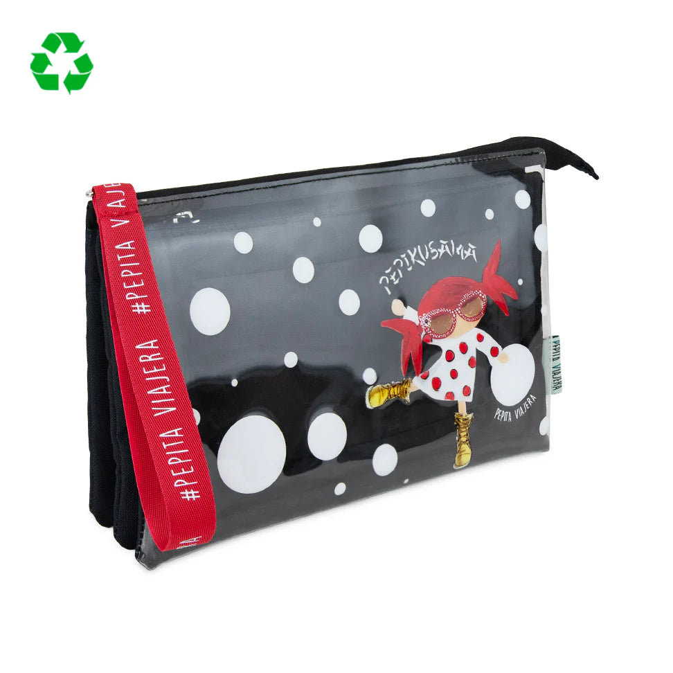 Astuccio Triplo Pepikusama Pepita Viajera - Tutto in Ordine con Stile