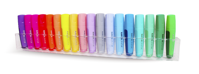 Set evidenziatori classici - Tinta Unita